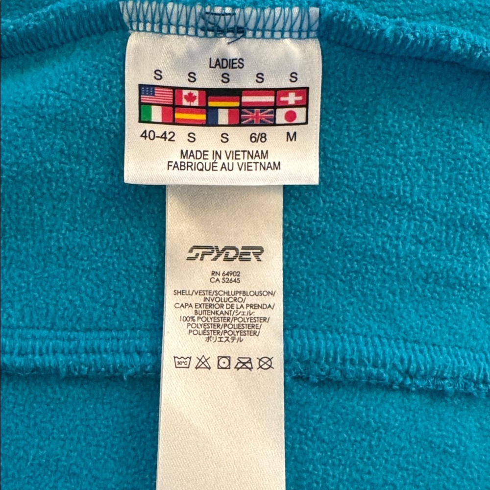 Spyder Women's Vibrant Blue Ski Jacket - Picture 4 of 5